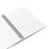 "Everything we do is a leap of faith" Spiral Notebook - (Black)- Ruled Line - Image 4