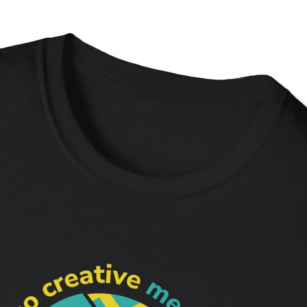 Creative Vibes Unisex Softstyle T-Shirt: Perfect for Artists, Unique Gift, Casual Wear, Creative Community, Graphic Tee - Image 3